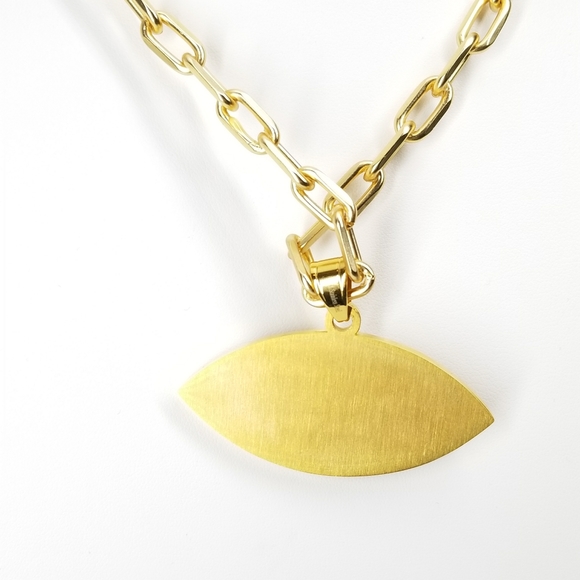 Unique One of Kind Statement Evil Eye Necklace NWT - Picture 9 of 10